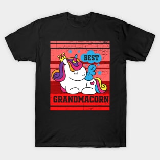 Grandmacorn Grandma Unicorn T-Shirt